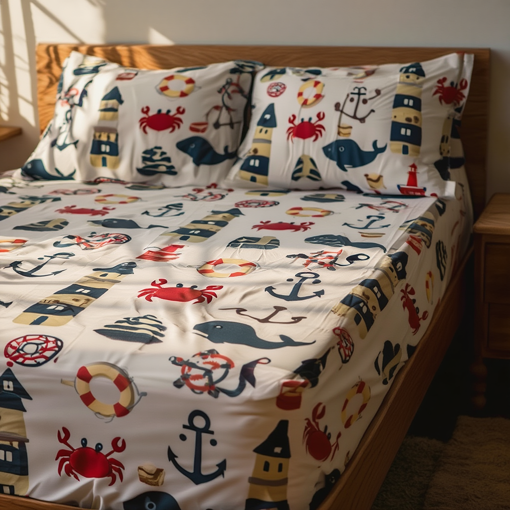 Captain's Dream Cotton Bedding Set