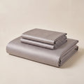 Smoke Satin Sheet Set