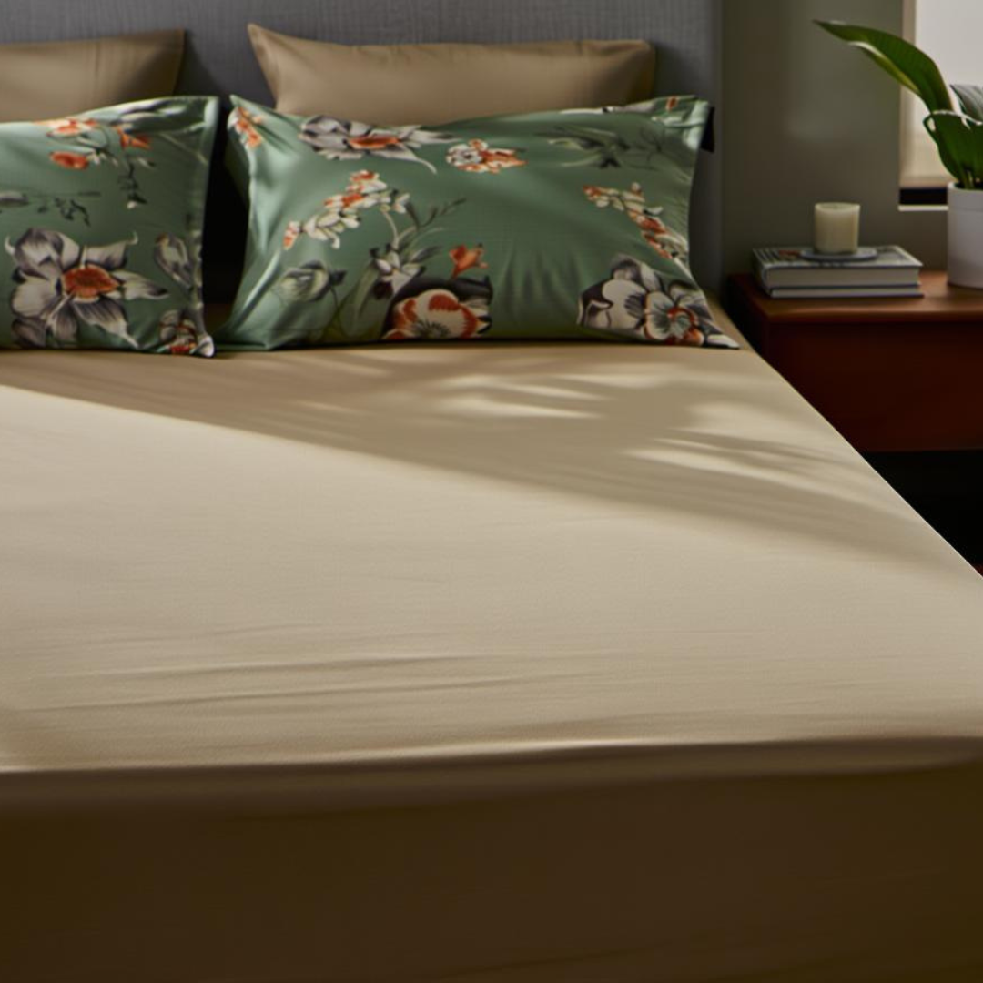 Orchid Sage Cotton Bedding Set