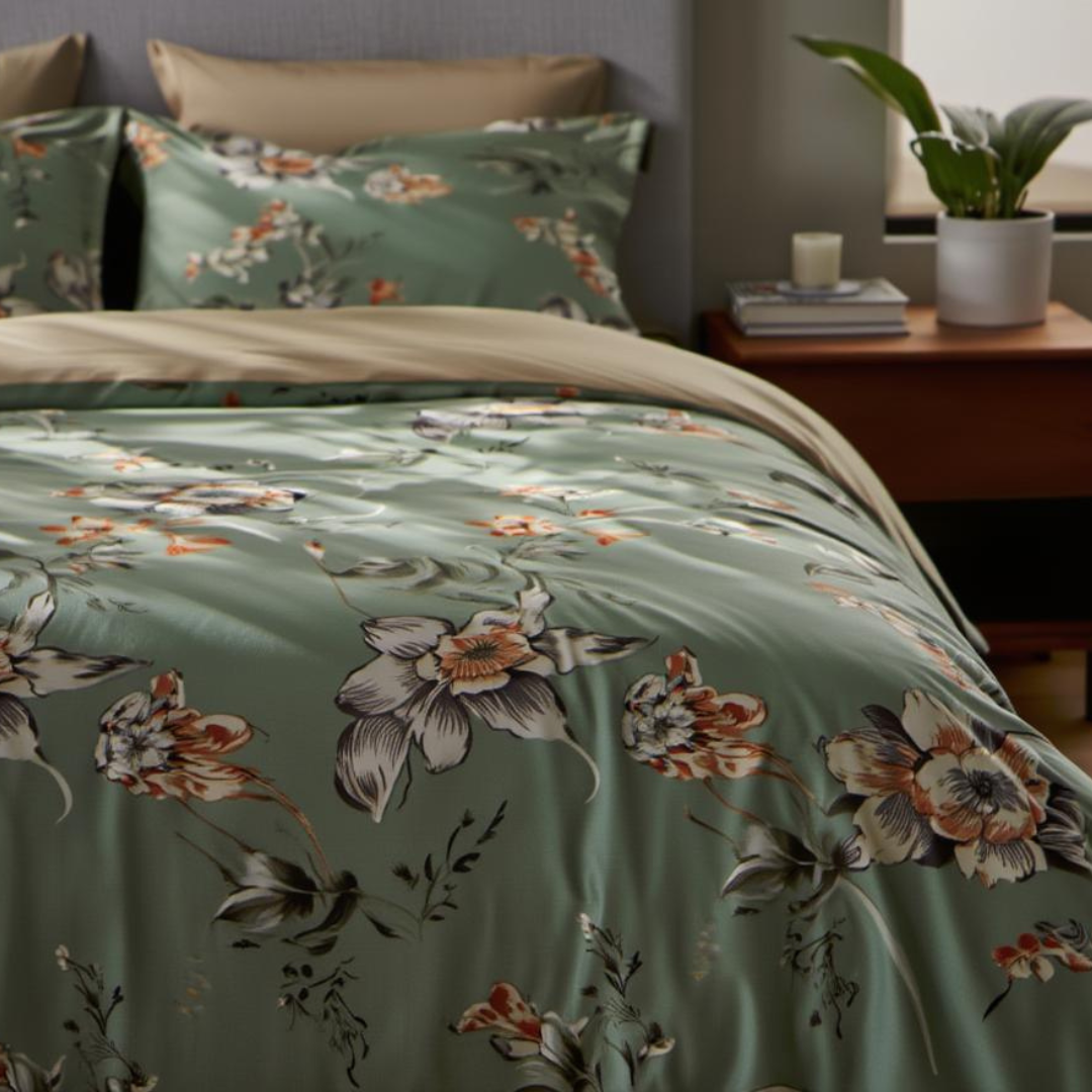 Orchid Sage Duvet Cover Set
