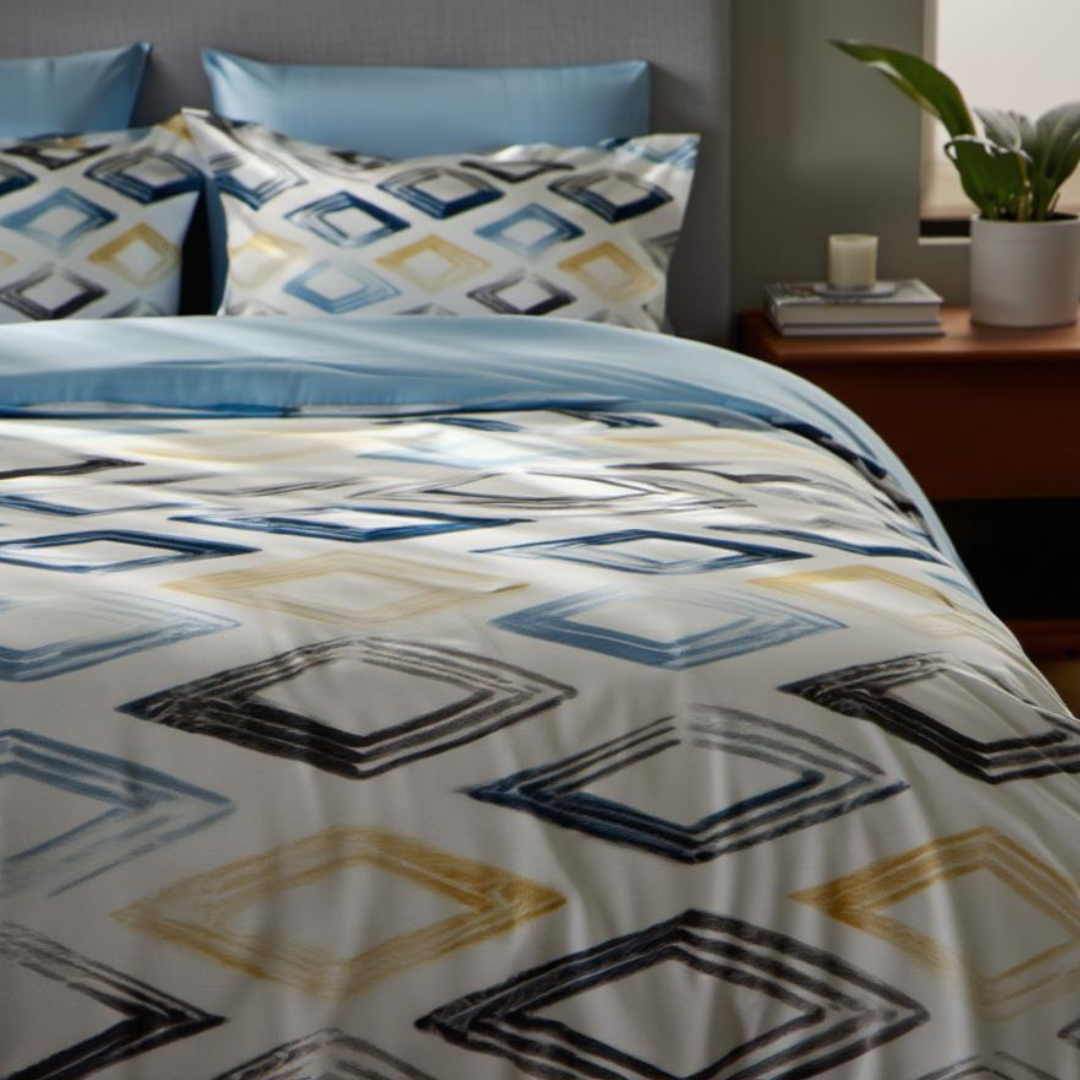 Diamond Sketch Duvet Cover Set