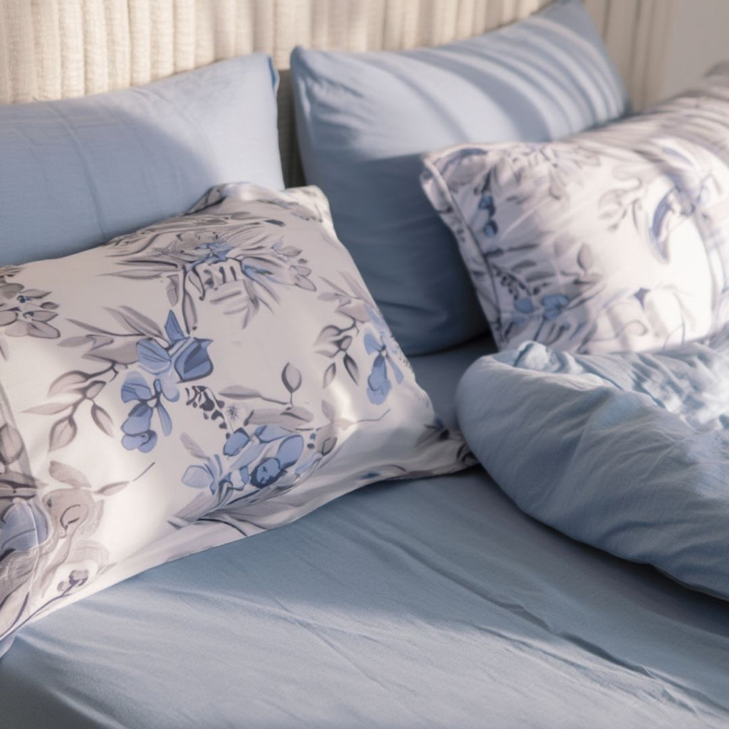 Serene Bloom Cotton Bedding Set