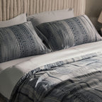 Midnight Weave Duvet Cover Set
