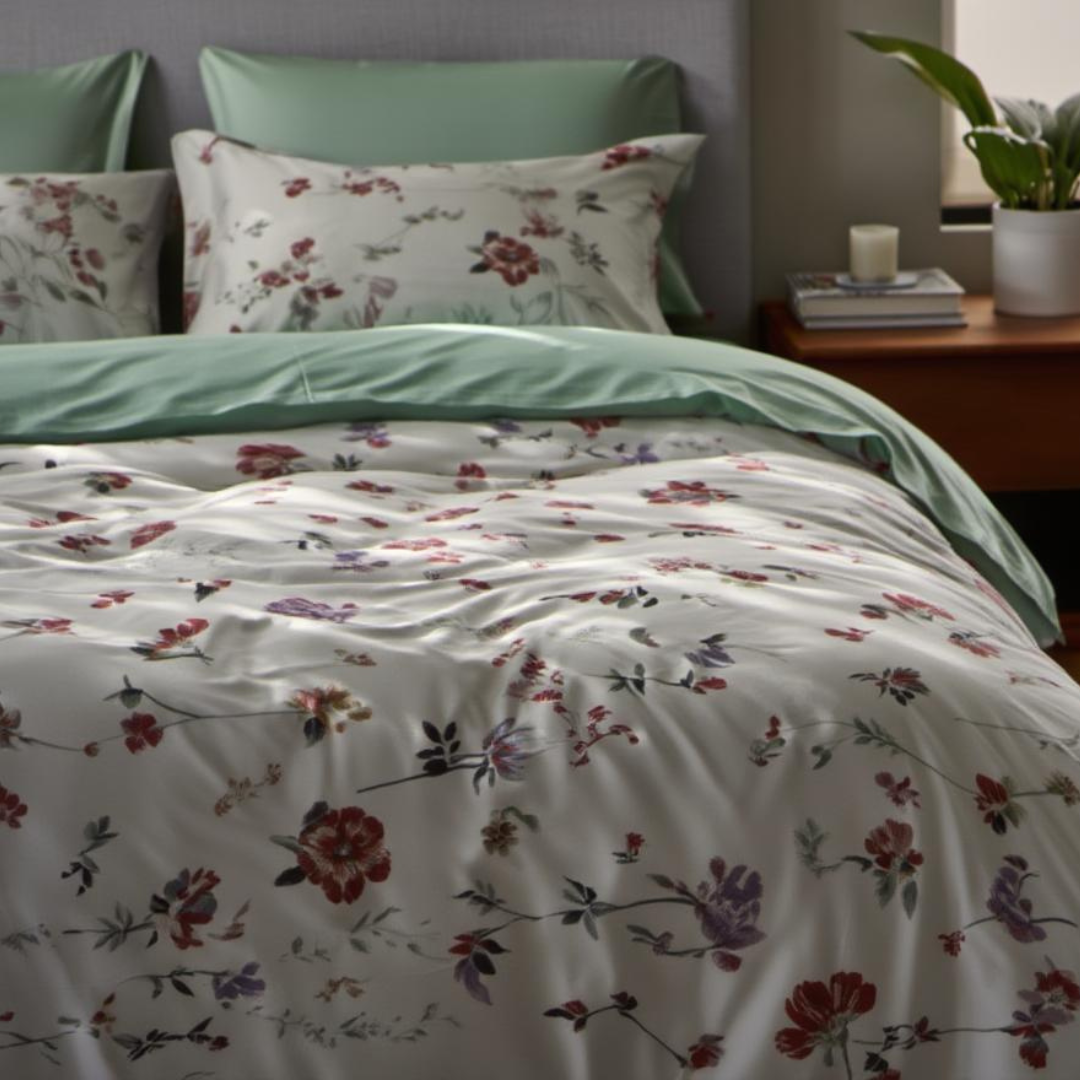 Mint Meadow Duvet Cover Set