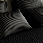 Midnight Stripe Duvet Cover Set