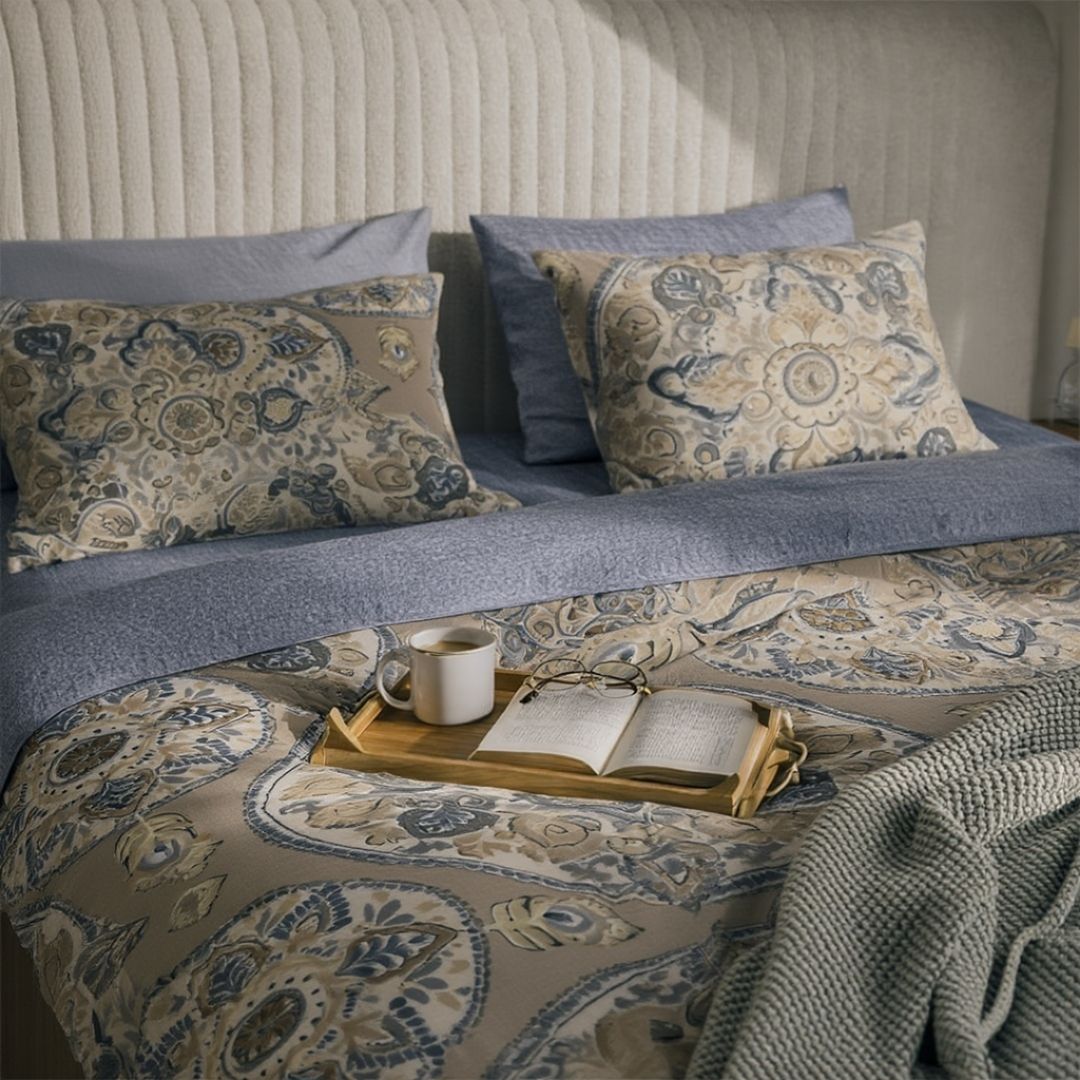 Opaline Muse Duvet Cover Set
