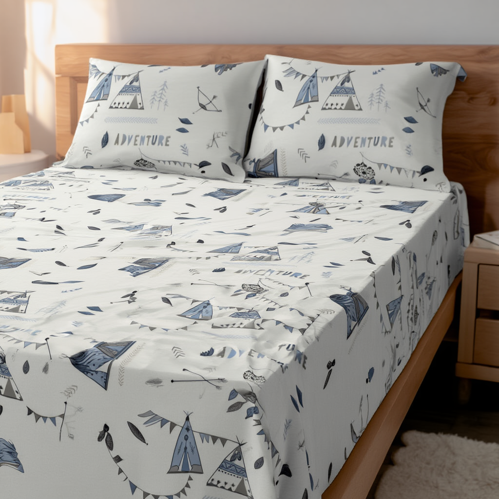 Little Explorer Cotton Bedding Set