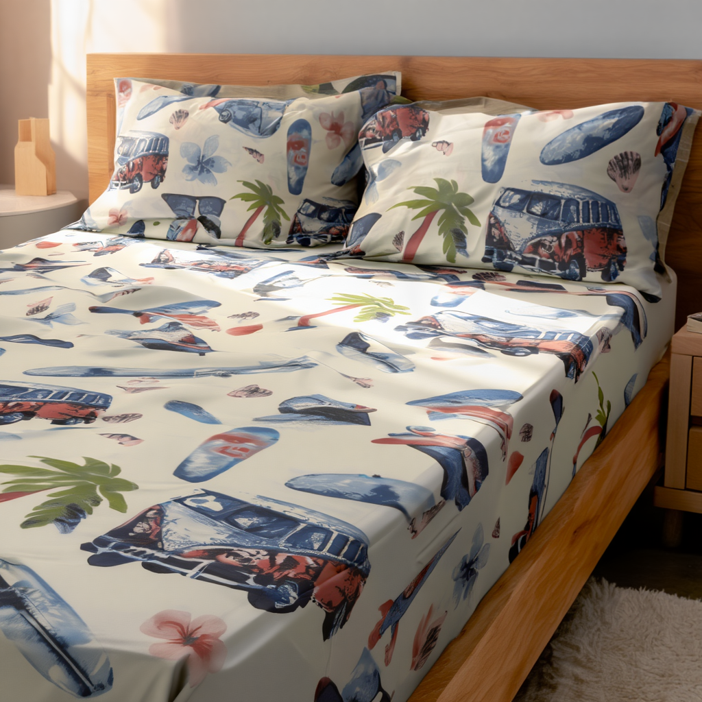 Coastal Cruise Cotton Bedding Set