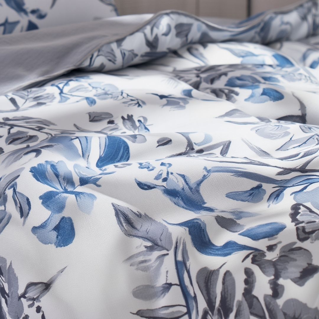 Serene Bloom Cotton Bedding Set