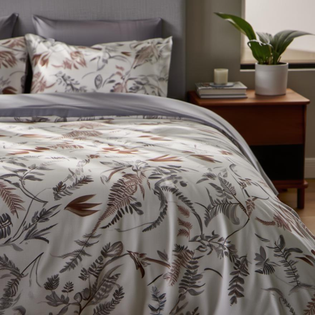 Autumn Fern Duvet Cover Set