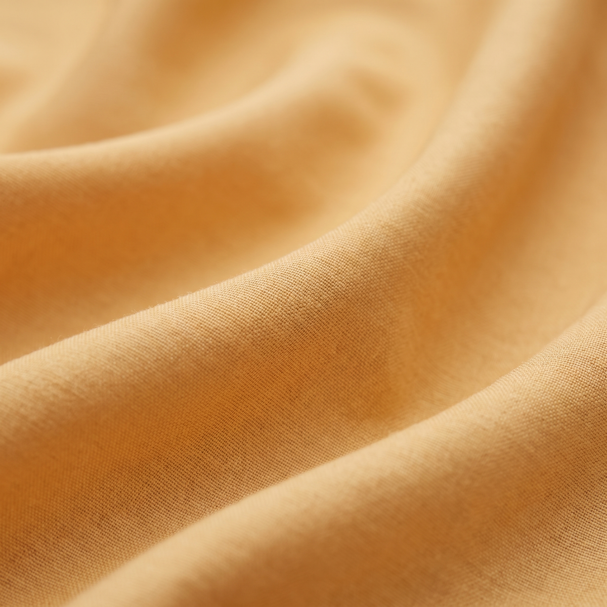 Honey Duvet Cover Set, fabric close-up, warm amber