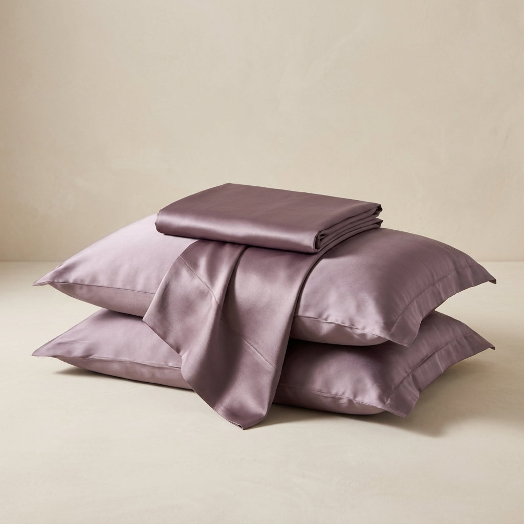 Royal Dusk Satin Sheet Set