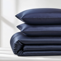 Midnight Satin Duvet Cover Set
