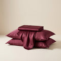 Royal Mulberry Satin Sheet Set