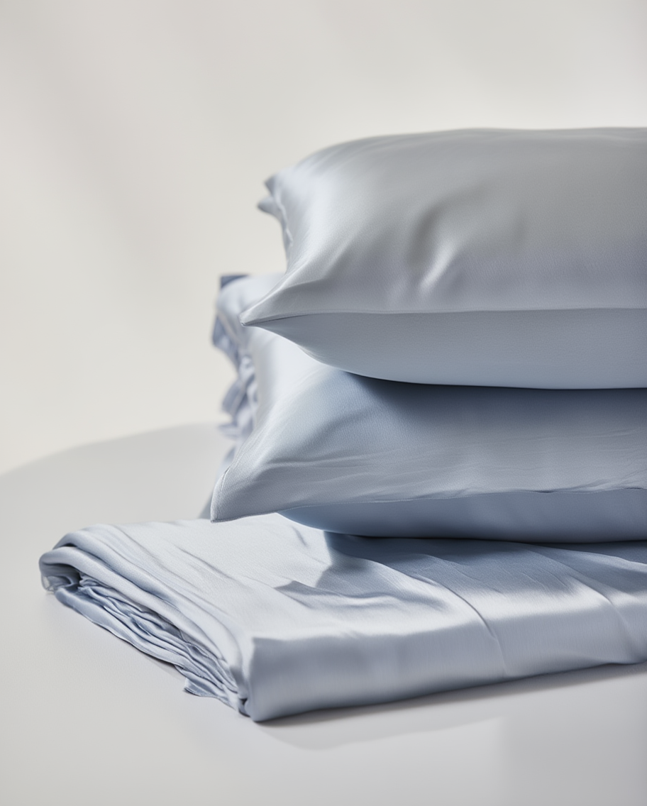 Mist Satin Sheet Set