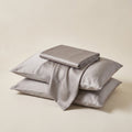 Royal Smoke Satin Sheet Set