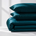 Lagoon Satin Duvet Cover Set