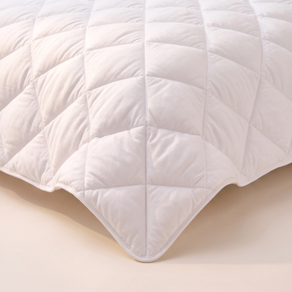 Diamond Duvet, corner detail