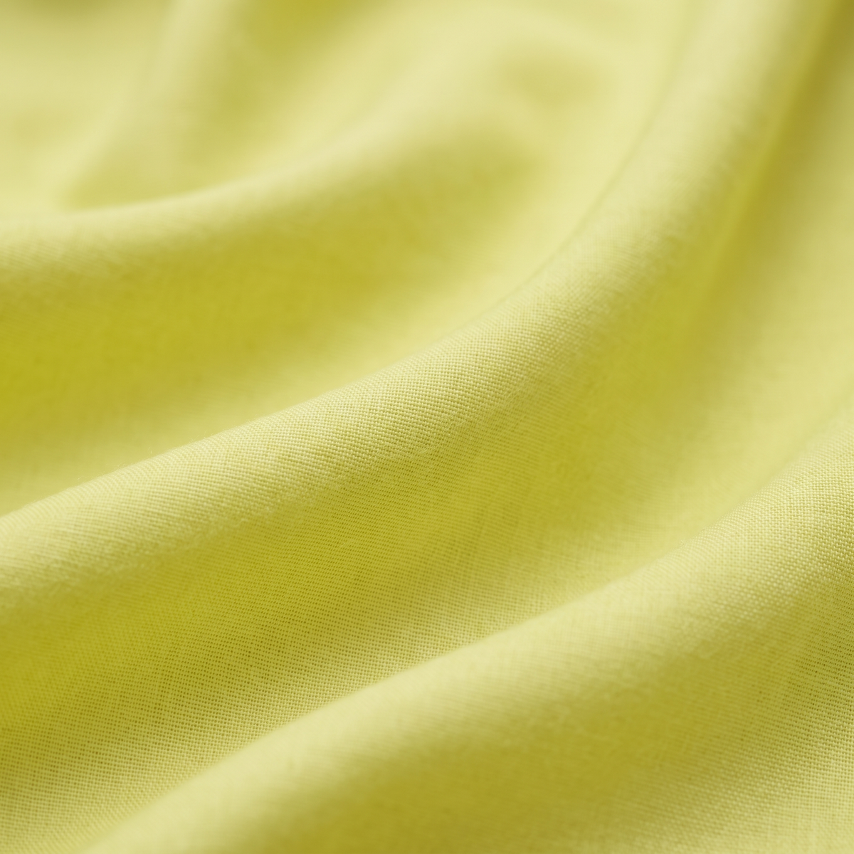 Citrus Duvet Cover Set, fabric close-up, fresh citrus yellow-green