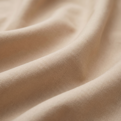 Sand Duvet Cover Set, fabric close-up, warm tan