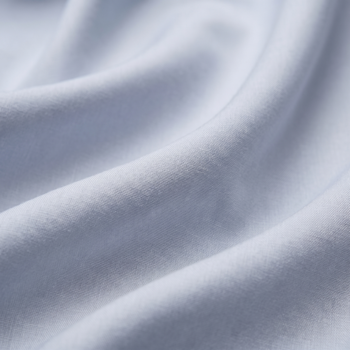 Aqua Duvet Cover Set, fabric close-up, pale water blue