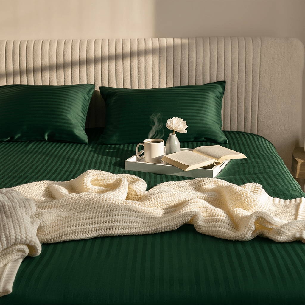 Emerald Green Bedding Set - Royal