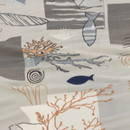 Coral Tide Cotton Bedding Set