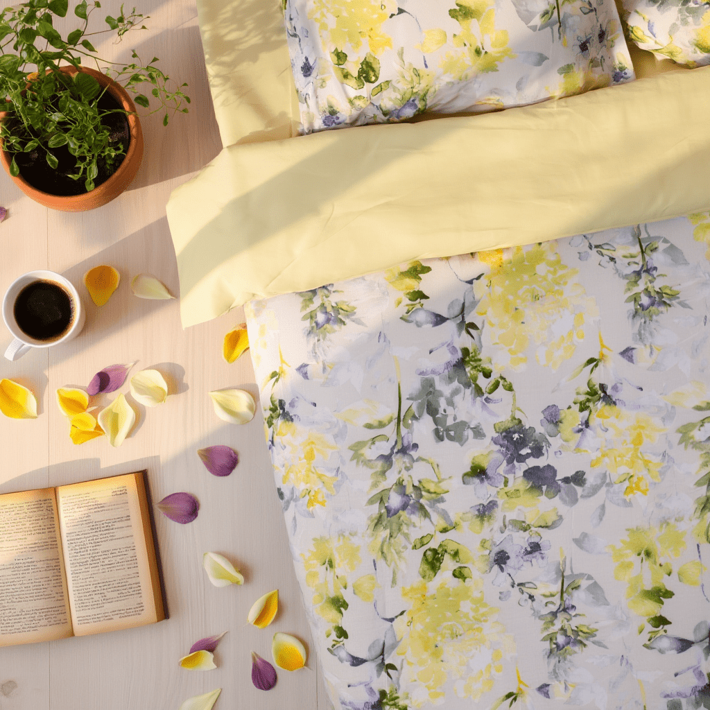 Floral Bloom Duvet Cover Set - Royal