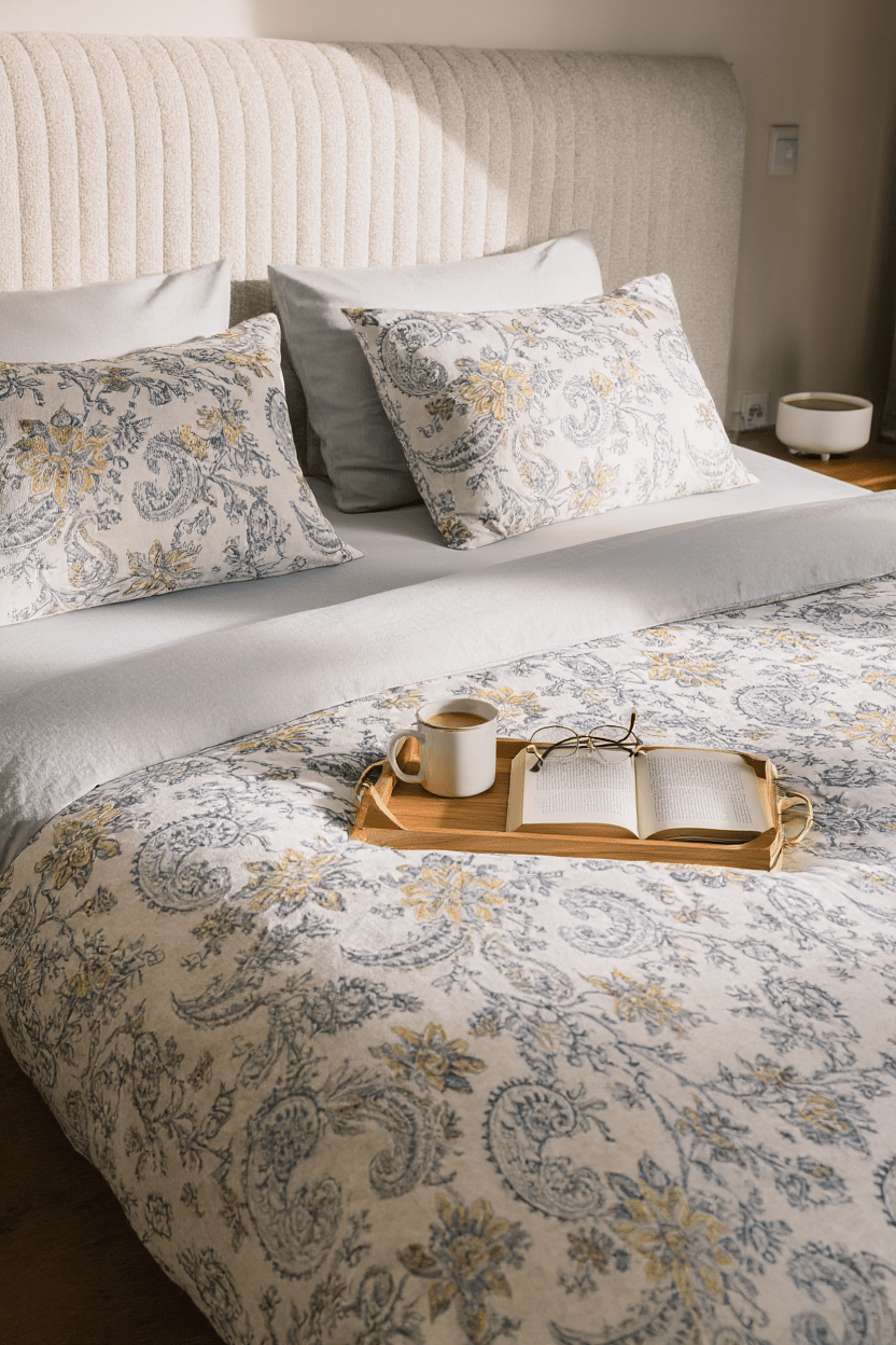 Heritage Bloom Duvet Cover Set - Royal