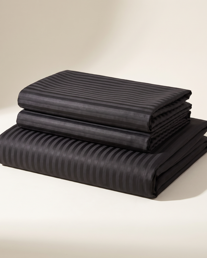 Eclipse Sheet Set, folded stack