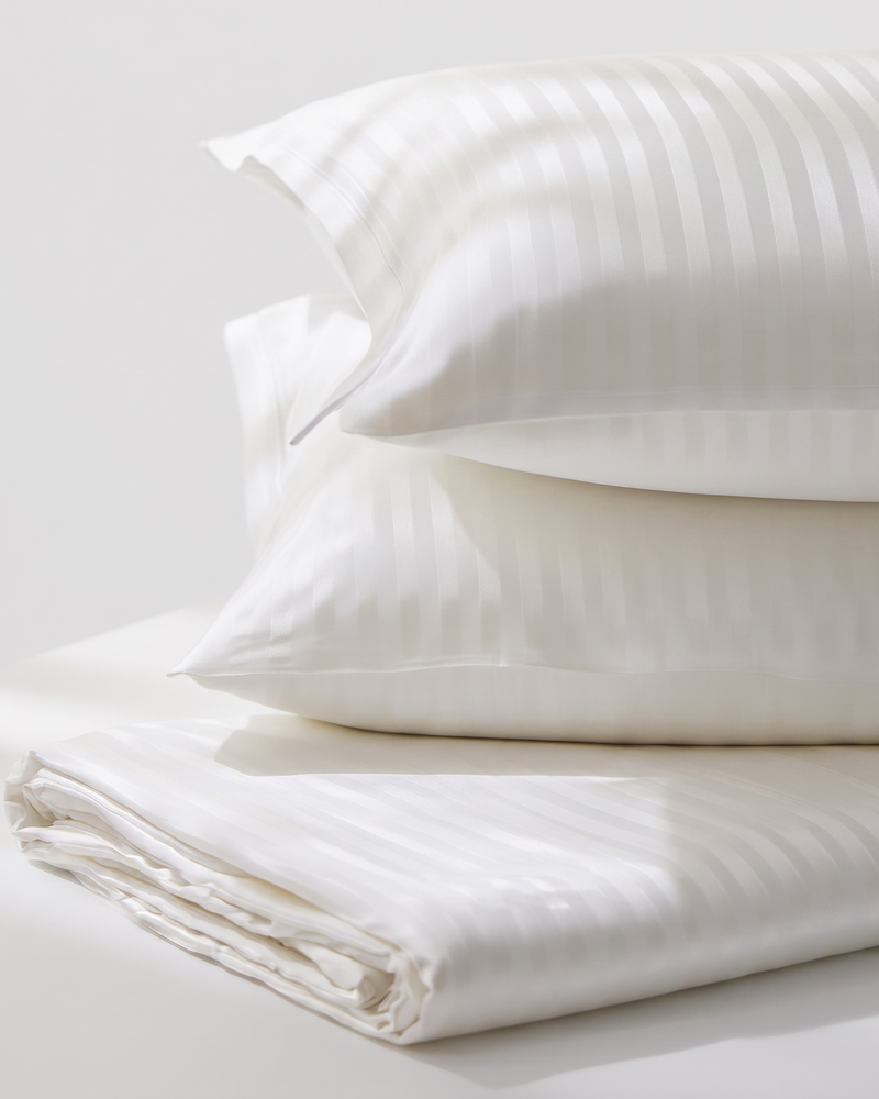 Lux Sheet Set, folded stack