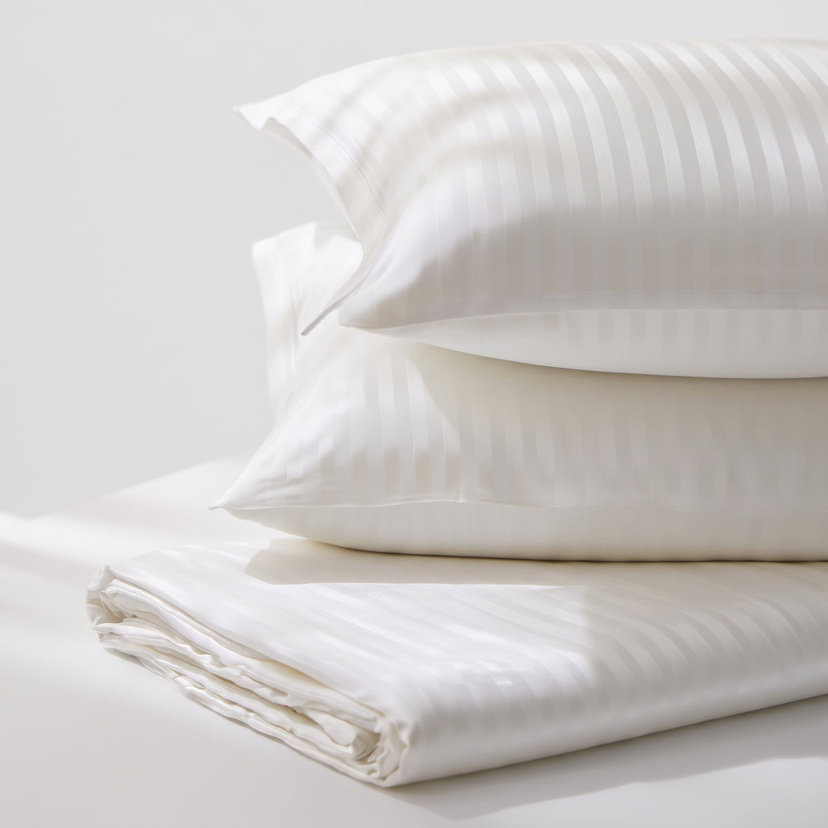 Lux Sheet Set — folded stack