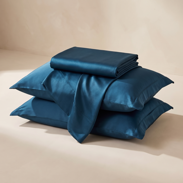 Lagoon Satin Sheet Set