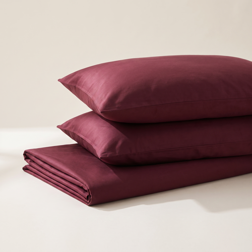 Velvet Sheet Set — folded stack