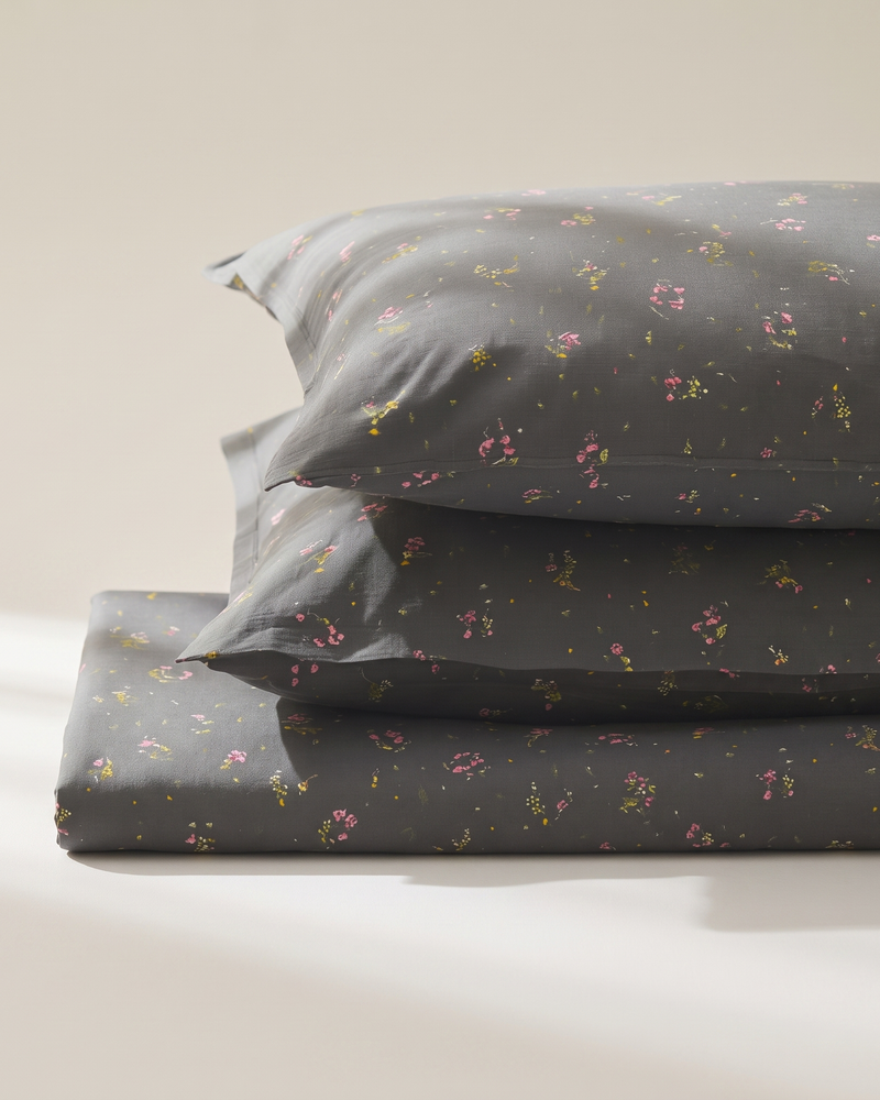 Dusk Sheet Set, folded stack