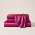 Berry Satin Sheet Set