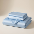 Sky Satin Sheet Set
