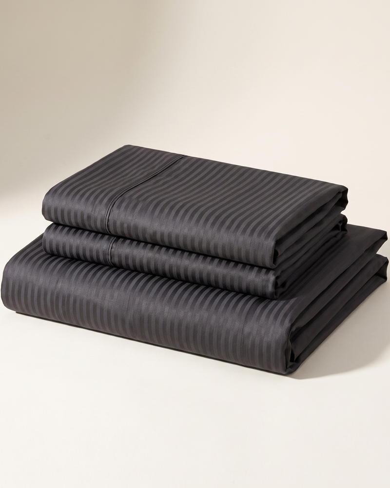 Eclipse Duvet Cover Set, folded stack