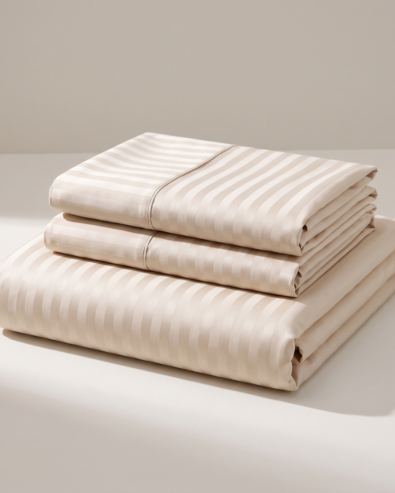 Dune Duvet Cover Set, folded stack