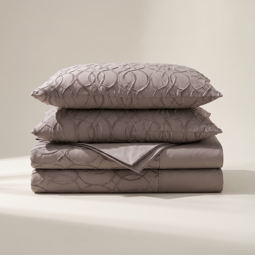 Emblem Duvet cover Set — folded stack