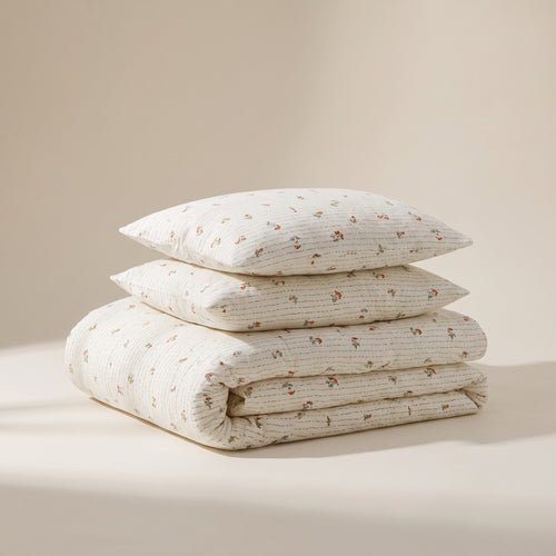 Blossom Duvet Cover Set — folded stack