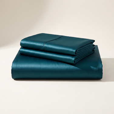 Lagoon Satin Duvet Cover Set