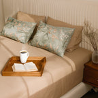 Latte Luxe Cotton Bedding Set - Royal