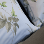 Midnight Grey Cotton Bedding Set - Royal