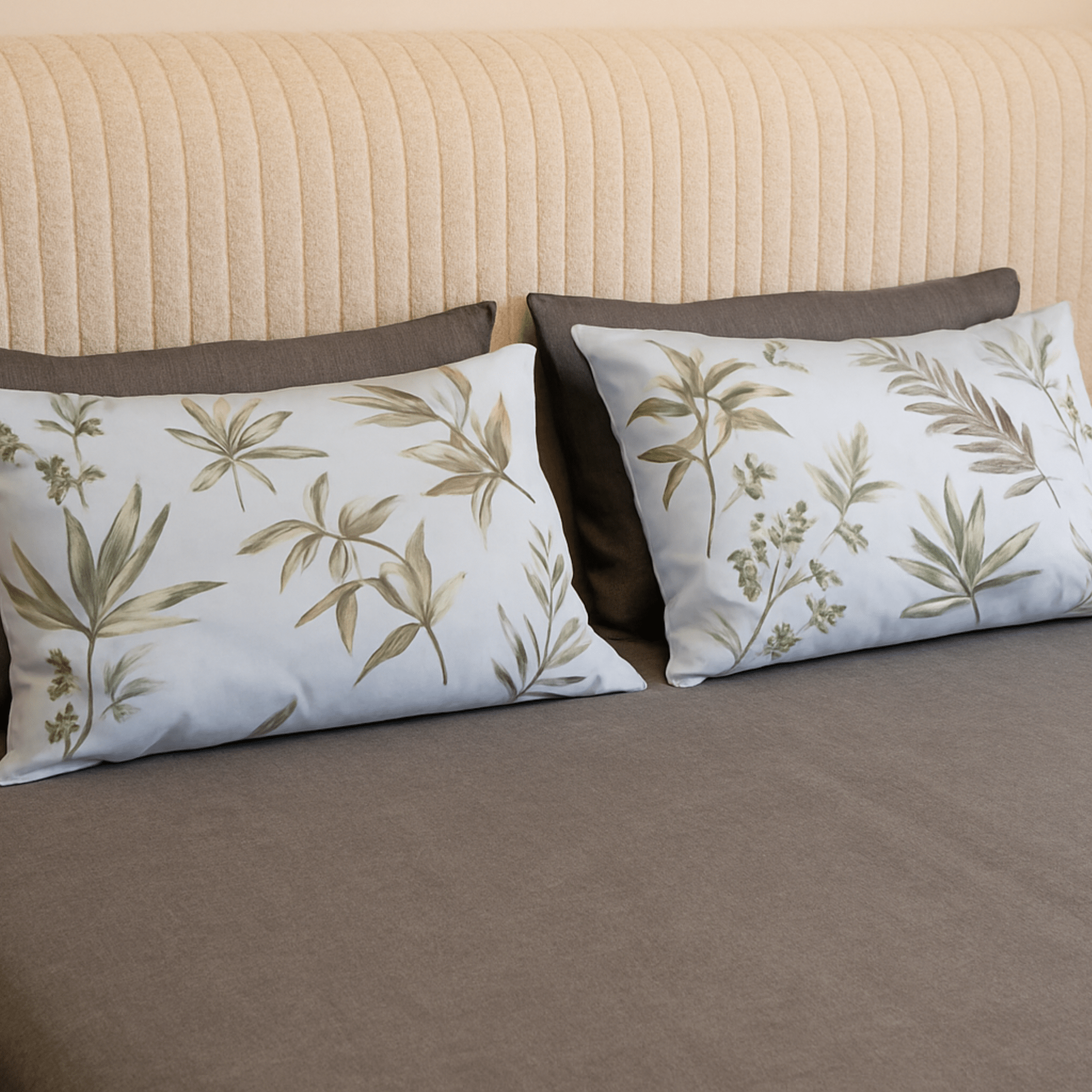 Midnight Grey Cotton Bedding Set - Royal