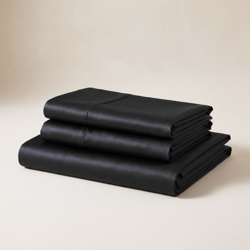 Midnight Sateen Sheet Set