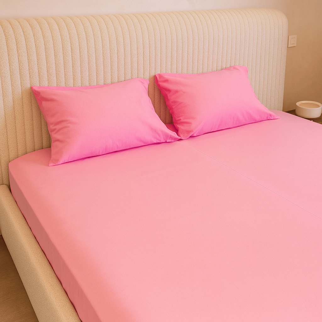 Rose Quartz Cotton Bedding Set - Royal