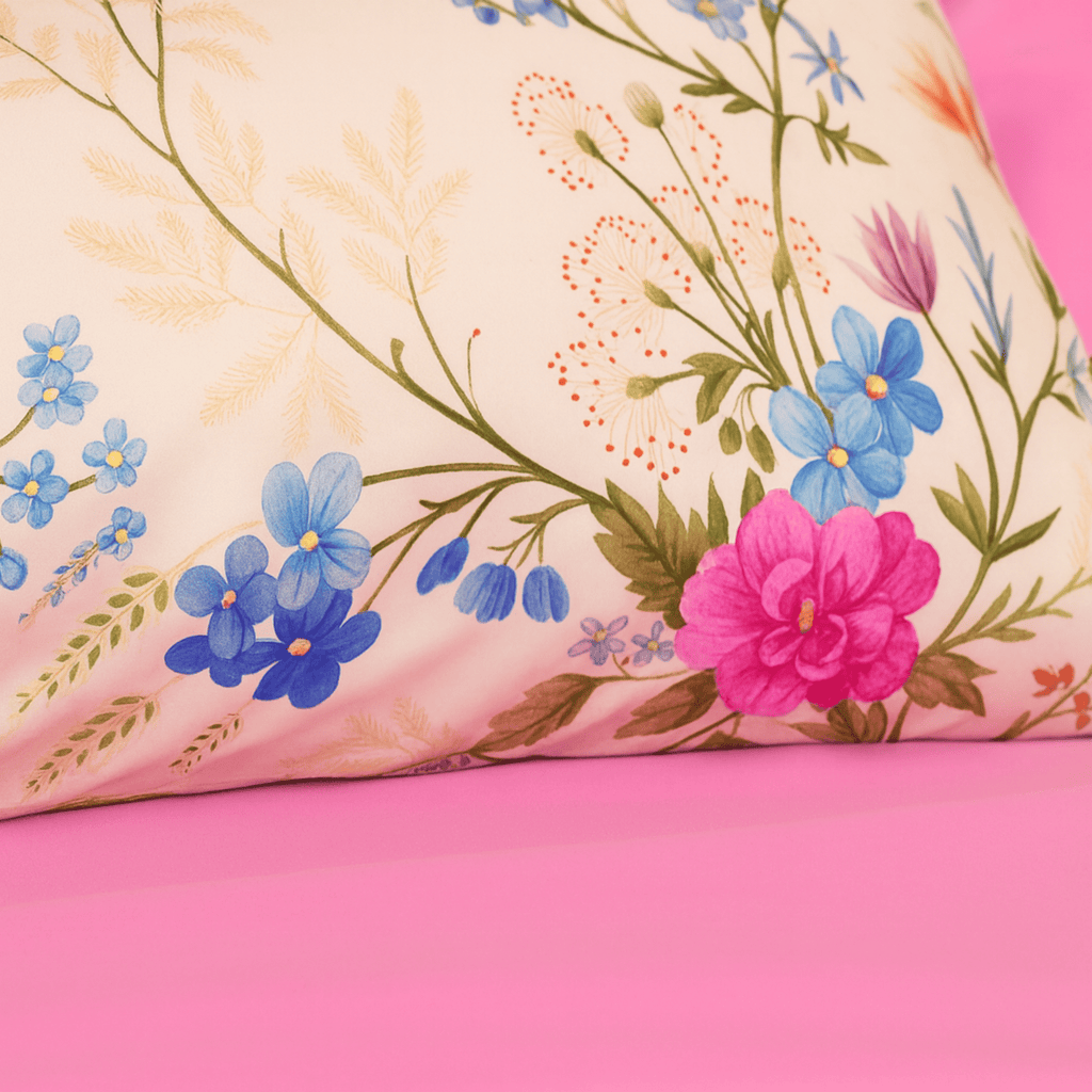Spring Blossom Duvet Cover Set - Royal