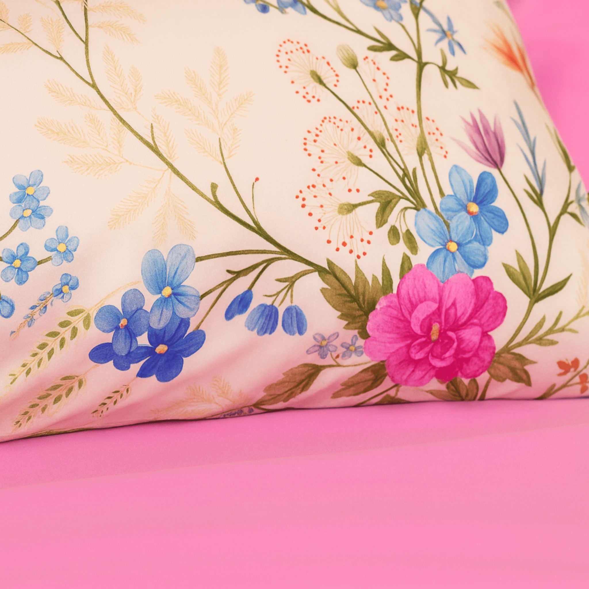 Spring Blossom Duvet Cover Set - Royal