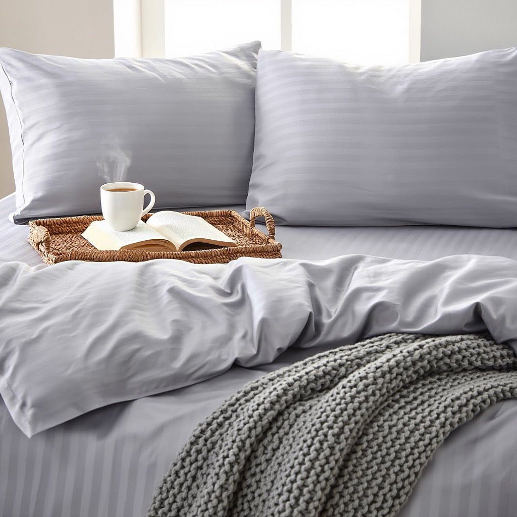 Sterling Grey Bedding Set - Royal